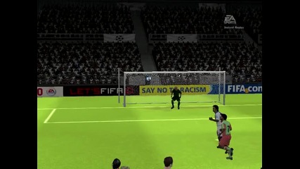 Fifa 10 Stoyan Vakarelov Free kick 2 