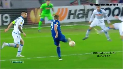 Динамо Mосква 0 - 0 Наполи ( 19/03/2015 ) ( лига европа )