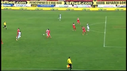 ЦСКА - Локо Пд 0:0, след 45 минути