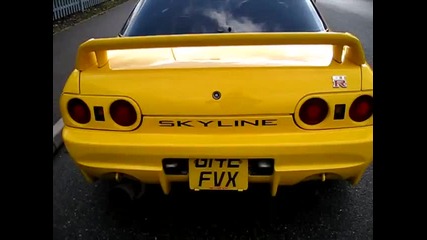 Не случайно се нарича Skyline R32 Gtr