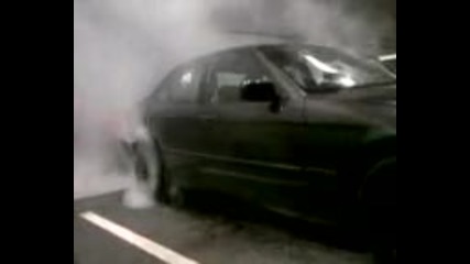 palene na gumi - Bmw 