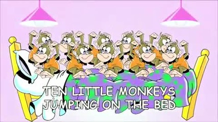 Превод / 10 Little Monkeys Sing - А - long Karaoke