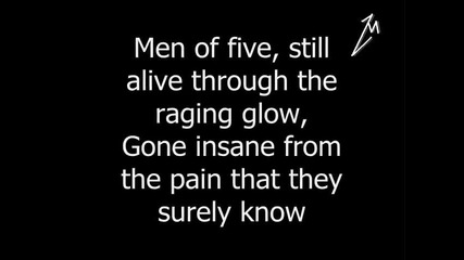 Metallica - For Whom The Bell Tolls with lyrics