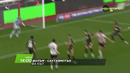 Фулъм - Саутхямптън на 8 март, неделя от 14.00 ч. по DIEMA SPORT 3