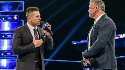 Shane McMahon & The Miz announce the rematch for the SmackDown Tag Team Championship: Wal3ooha, 21 February, 2019