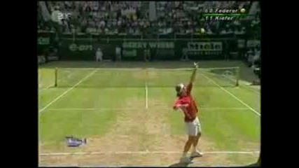 Roger Federer vs Nicolas Kiefer 2003 Gerry Weber Open - Final