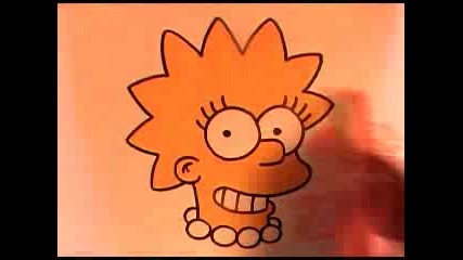 Как Да Нарисуваме Lisa Simpson?