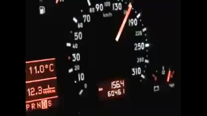 Audi Rs6 Avant 0 - 250 kmh acceleration