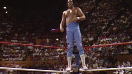Ricky Steamboat vs. The Honky Tonk Man: Intercontinental Championship Match - Superstars, June 13, 1987