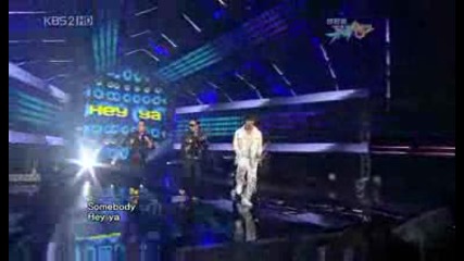 Jun Jin Feat Chae Yeon - Hey Ya [music Bank 090605]