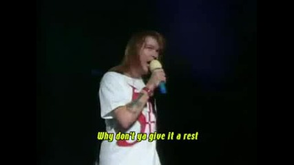 Guns N Roses Live In Tokyo 1992 - You could be mine
