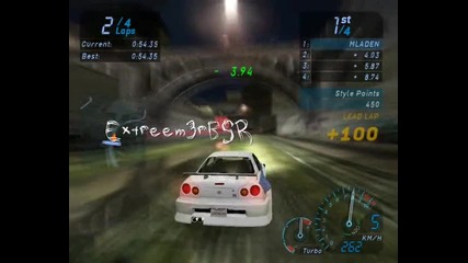 Nfs U1 - Atlantica [ Reverse ] - 50.17 .world Record..