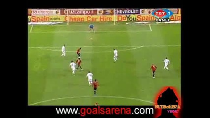 Испания 2:0 Англия Давид Вия Гол 11.02