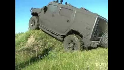 Hummer H2 in the mud