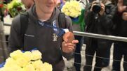 Първи думи на Тервел Замфиров след пристигането на родна земя