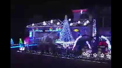 42 000 Christmas Led Lights Dance to Coca Cola Holiday Song