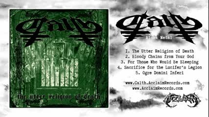 Calth - The Utter Religion of Death ( Promo full album 2008 )bg black metal
