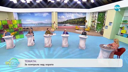 Деян Донков за контрола над хората - „На кафе” (25.11.2021)