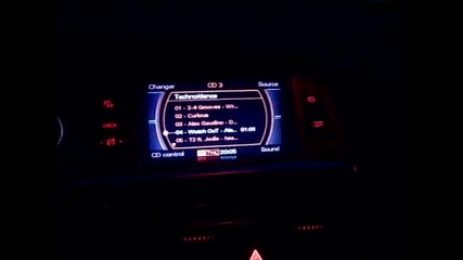 Car audio in Audi A6 
