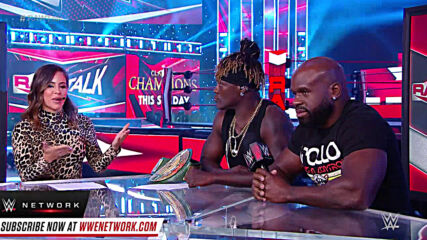 R-Truth motivates Apollo Crews: Raw Talk, Sept. 21, 2020 (WWE Network Exclusive)