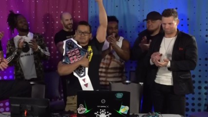 Mikaze wins UpUpDownDown Title, survives challenge from The Miz