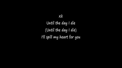 Story of the Year - Until the Day I Die (lyrics)