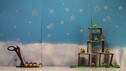 Angry Birds от марципан