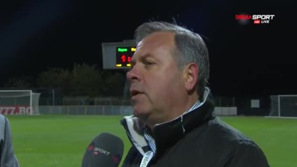 Генов: Една грешка направихме и ни вкараха гол