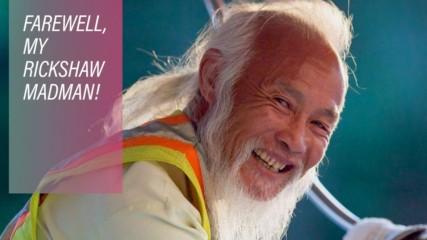 Remembering Chen, the Olympic Rickshaw globetrotter