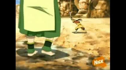 Avatar - Aang Earthbending Training