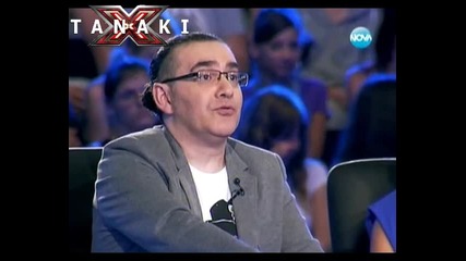 Мъжкар вдигна на крака всички - X - Factor България 12.09.11