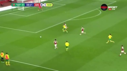 Арсенал - Норич 0:1 /полувреме/