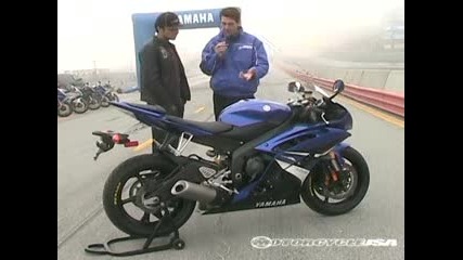 2008 Yamaha R6 Sportbike First Ride