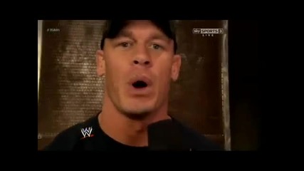 Wwe Raw 4.2.2013 John Cena Backstage Interview