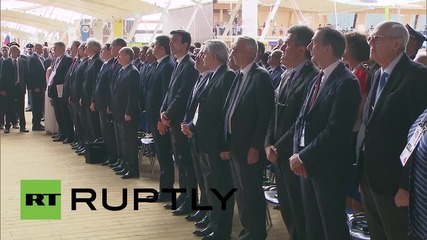 Italy: Putin and PM Renzi attend opening ceremony of 'Russian National Day' at Expo Milano 2015