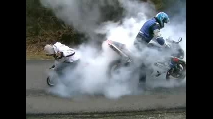 Адски яко клипче, burnout 