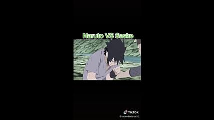 Naruto vs Saske