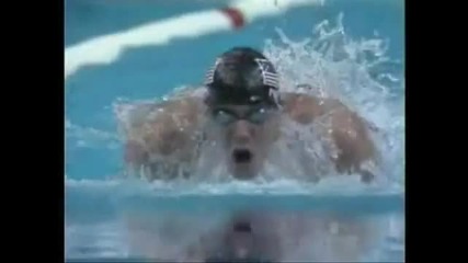 Michael Phelps - the best swimmer