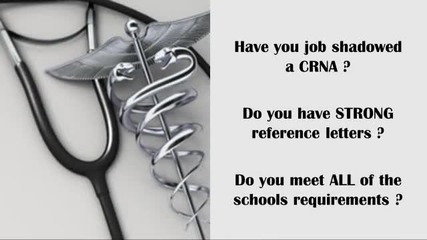 Nurse Anesthetist School Acceptance