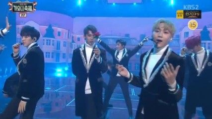 405.1229-1 Seventeen - Pretty U, 2016 Kbs Song Festival (291216)