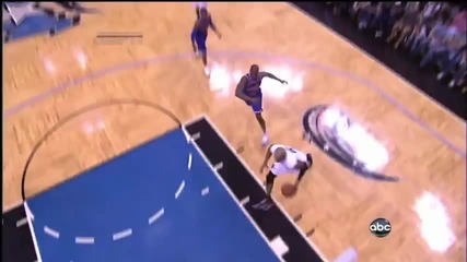 Vince Carter - Powerful Two Handed Tomahawk Dunk On Varejao Hd 
