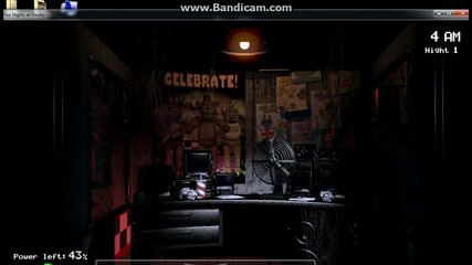 Five nights at Freddy's Нощ 1