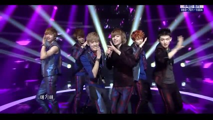 Teen Top - Beautiful Girl + No More Perfume On You ~ Inkigayo (31.07.11)