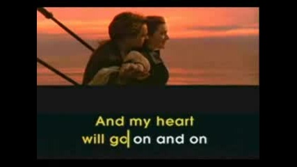 Celine Dion - My Heart Will Go On (karaoke)