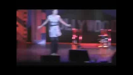 Lucy Lawless - Репетиция - Footloose