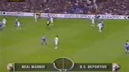 Real Madrid vs Deportivo de La Corua 2001 2002