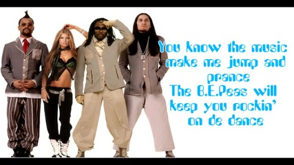 Black Eyed Peas - Dum Diddly With Lyrics On Screen 