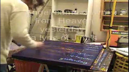  Jimi Hendrix Time Lapse Speed Painting 