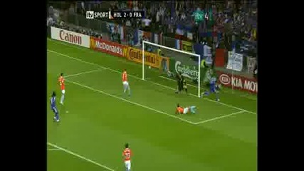 Евро 2008 Холандия - Франция 2:1 Анри