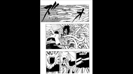 Sasuke vs Orochimaru Manga 